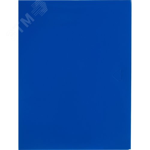 Изображение товара Папка с клапаном Attache A4 10 мм пластиковая до 100 листов синяя (толщина обложки 0.5 мм) (шт)