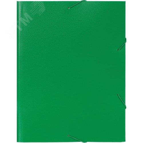Изображение товара Папка на резинках Attache А4 30 мм пластиковая до 200 листов зеленая (толщина обложки 0.6 мм) (шт)