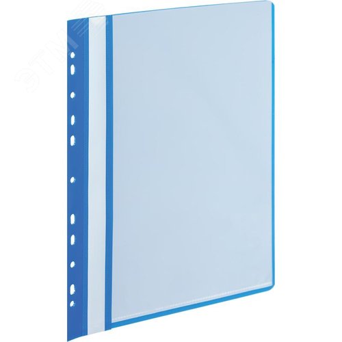 Изображение товара Папка файловая на 10 файлов Attache Economy A4 20 мм синяя (толщина обложки 0.16 мм) (шт)