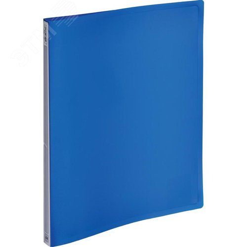 Изображение товара Папка с зажимом Attache Label А4 0.35 мм синяя (до 150 листов) (шт)