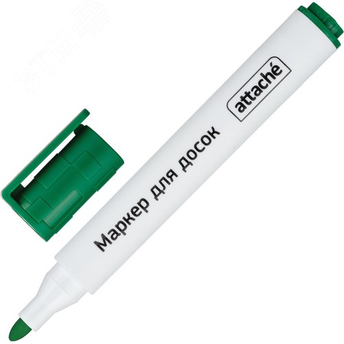 Изображение товара Набор маркеров для белых досок Attache Accent 4 цвета (толщина линии 1-5 мм) круглый наконечник (набор)