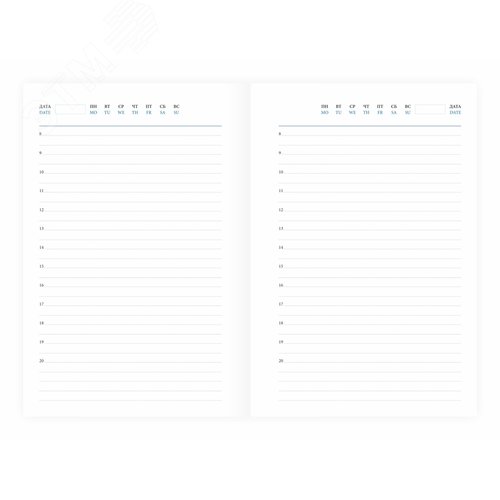 Изображение товара Ежедневник недатированный Attache Agenda искусственная кожа А5 176 листов бордовый (шт)