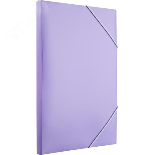Изображение товара Папка на резинках Attache Акварель А4 20 мм пластиковая до 150 листов сиреневая (толщина обложки 0.35 мм) (шт)