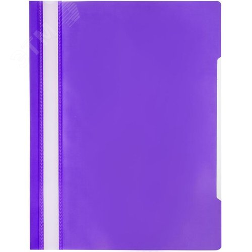 Изображение товара Скоросшиватель пластиковый Attache Элементари до 100 листов фиолетовый (толщина обложки 0.15/0.18 мм, 10 штук в упаковке) (шт)