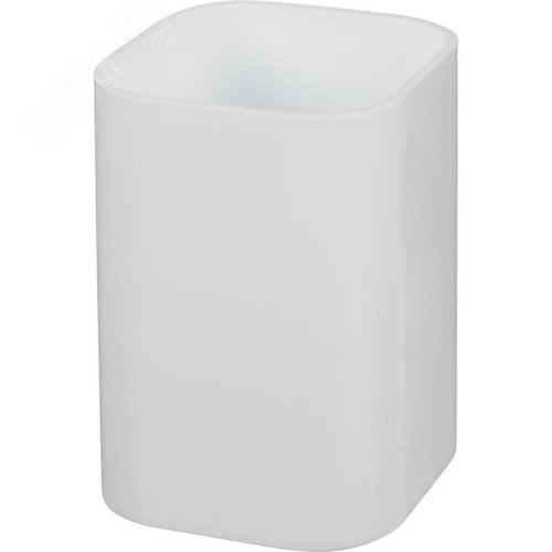 Изображение товара Подставка-стакан для канцелярских принадлежностей Attache белая 10 х 7 х 7 см (шт)