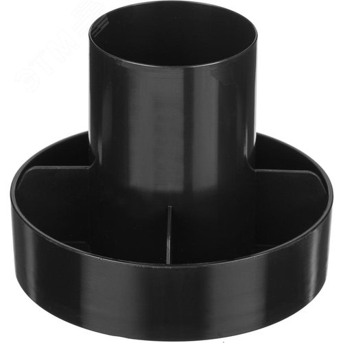 Изображение товара Подставка-органайзер для канцелярских принадлежностей Attache Economy Метеор 5 отделений черная 9,7 х 11,8 х 11,8 см (шт)