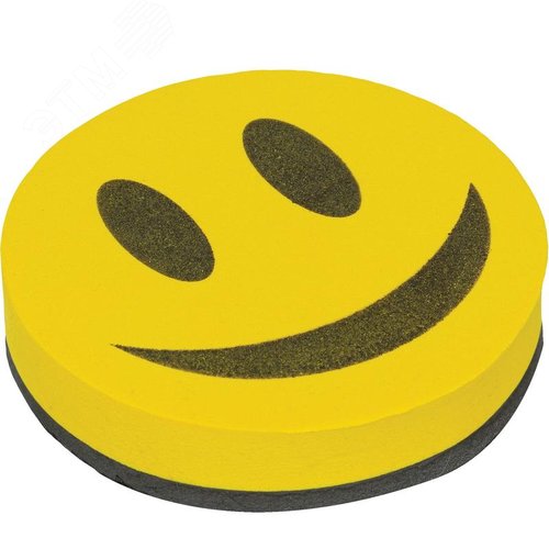 Изображение товара Губка-стиратель для магнитно-маркерных досок Attache Смайл магнитная (90x20 мм) (шт)