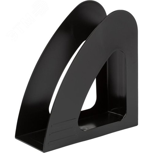 Изображение товара Лоток вертикальный для бумаг 90 мм Attache пластиковый черный (шт)