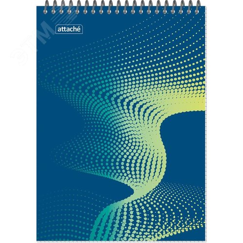 Изображение товара Блокнот Attache Forma А4 60 листов разноцветный в клетку на спирали (204x291 мм) (шт)