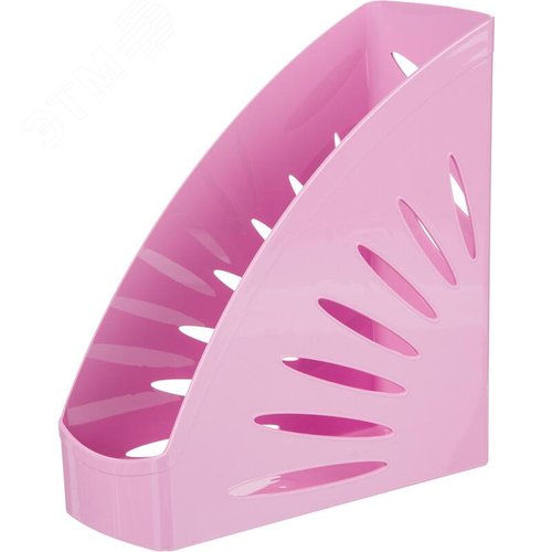 Изображение товара Лоток вертикальный для бумаг 110 мм Attache Акварель пластиковый розовый (шт)