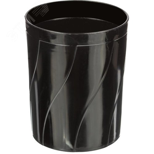 Изображение товара Подставка-стакан для канцелярских принадлежностей Attache Line черная 10x8x8 см (шт)