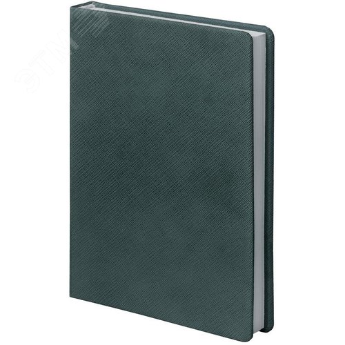 Изображение товара Ежедневник недатированный Attache Italy искусственная кожа Soft Touch А5 136 листов зеленый (шт)