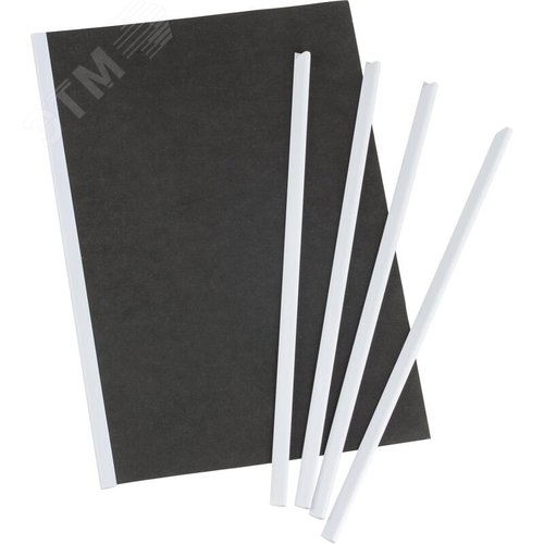 Изображение товара Скрепкошина для быстрого переплета Attache А4 до 30 листов белая (10 штук в упаковке) (упак)