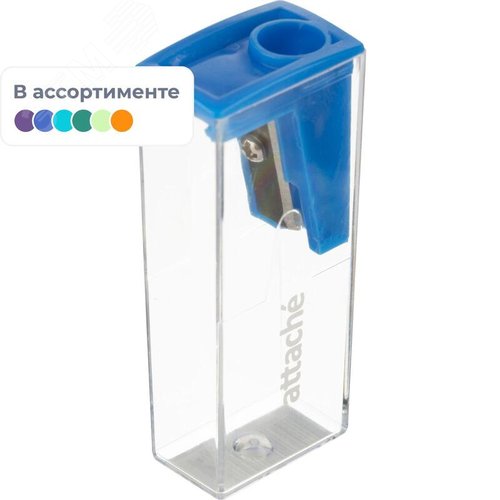 Изображение товара Точилка для карандашей Attache Economy пластиковая с контейнером (шт)