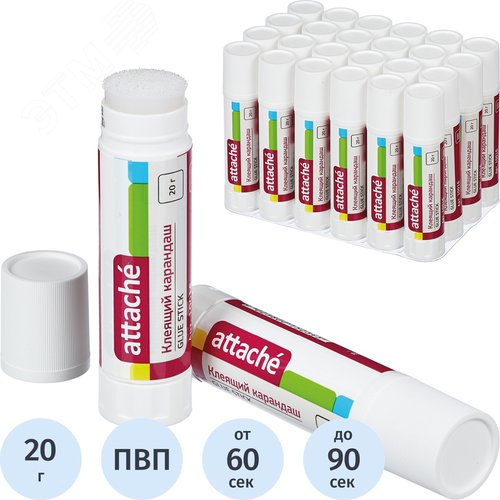 Изображение товара Клей-карандаш Attache Extra 20 г (шт)