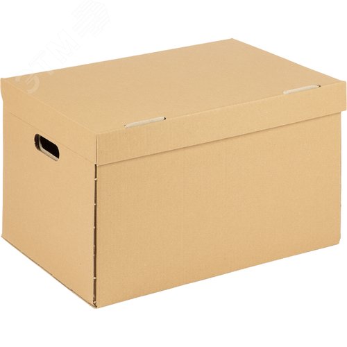 Изображение товара Короб архивный Т24 Делопроизводство Attache 480х325х295 мм из гофрокартона (5 штук в упаковке) (шт)