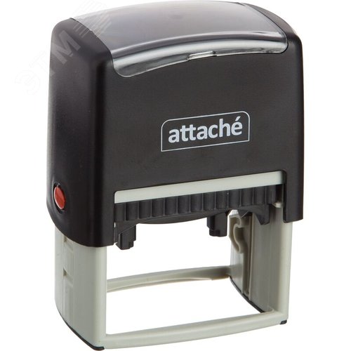 Изображение товара Штамп самонаборный Attache пластиковый 8 строк 60х40 мм (шт)