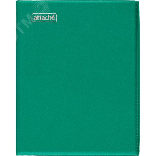 Изображение товара Бизнес-тетрадь Attache А5 240 листов зеленая в клетку, тиснение фольгой (шт)