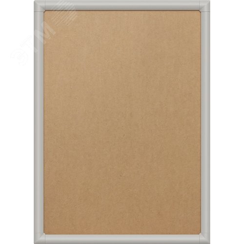 Изображение товара Рамка A3 Attache пласт.клик-профиль, углы прямоугольные, цвет серый (шт)