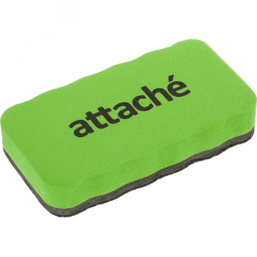 Изображение товара Губка-стиратель для магнитно-маркерных досок Attache Economy магнитная зеленая (105x55 мм) (шт)