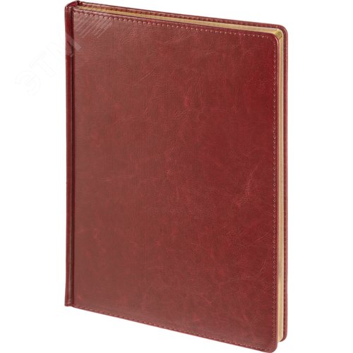Изображение товара Ежедневник недатированный Attache Sidney Nebraska искусственная кожа А4 136 листов бордовый (шт)