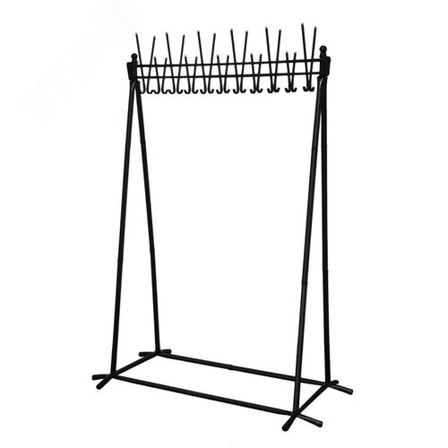 Изображение товара Вешалка гардеробная Attache А-22 на 22 персоны черная (шт)