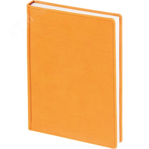 Изображение товара Ежедневник недатированный Attache Velvet искусственная кожа A5+ 136 листов оранжевый (шт)