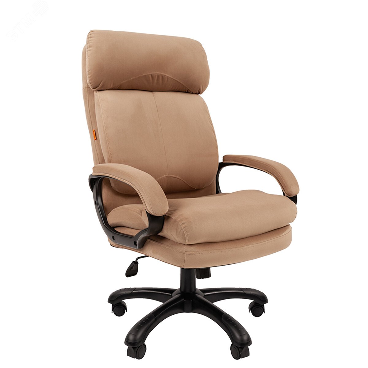 Изображение товара Кресло офисное СН 505, НАГРУЗКА до 150 кг, велюр, бежевое (шт)