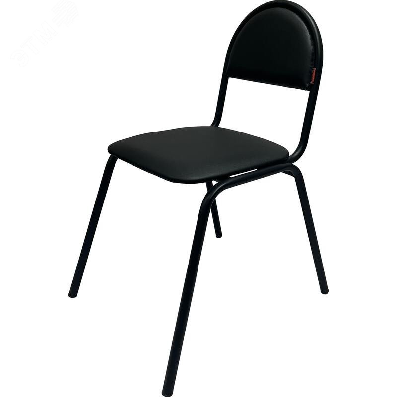 Изображение товара Стул офисный Easy Chair Серна 00С черный (искусственная кожа, металл) (шт)