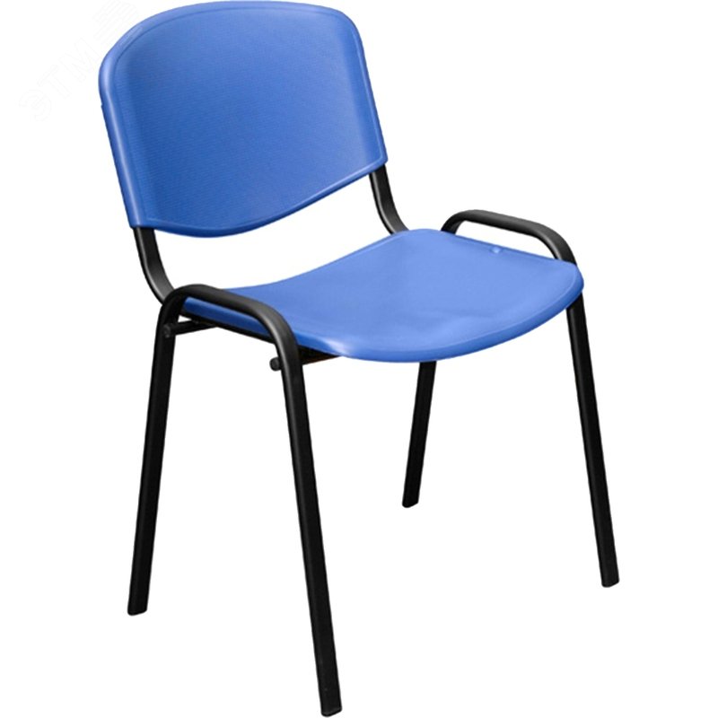 Изображение товара Стул офисный Easy Chair Изо синий пластик металл чёрный (573678) (шт)