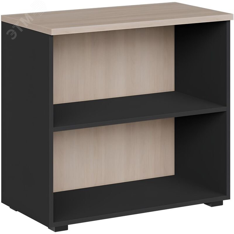 Изображение товара Стеллаж для документов K-Loft (дуб скандинавский/графит, 786х420х738 мм) (шт)