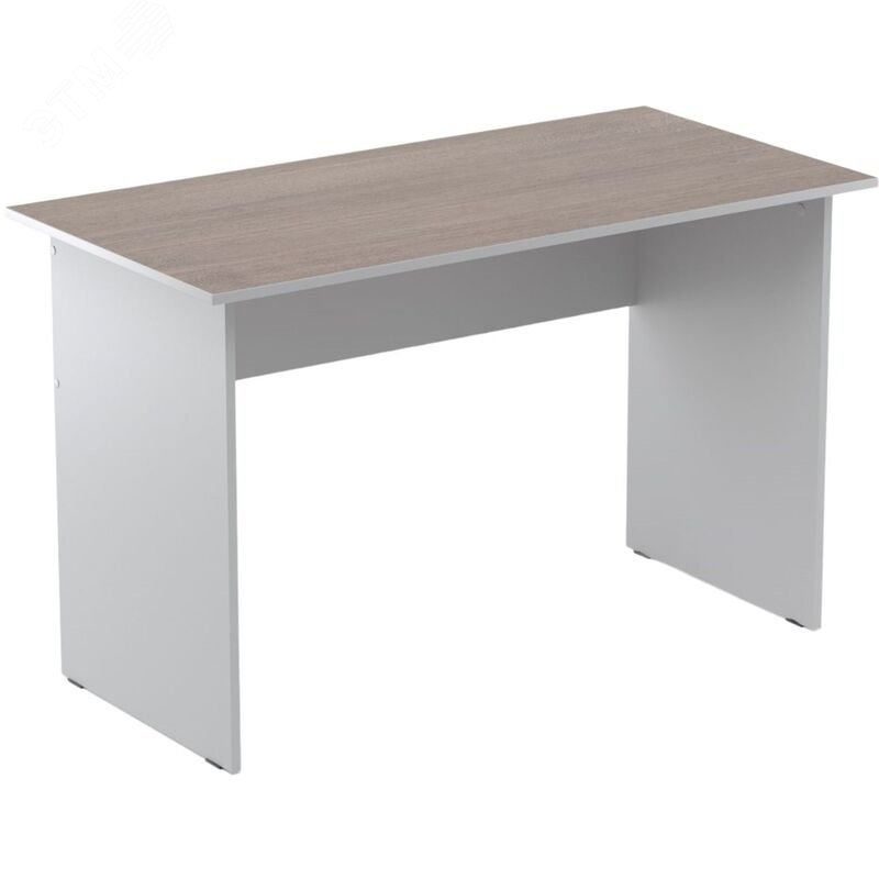 Изображение товара Стол прямой Easy Standard LT (дуб тёмный/серый, 1200х600х740 мм) (шт)