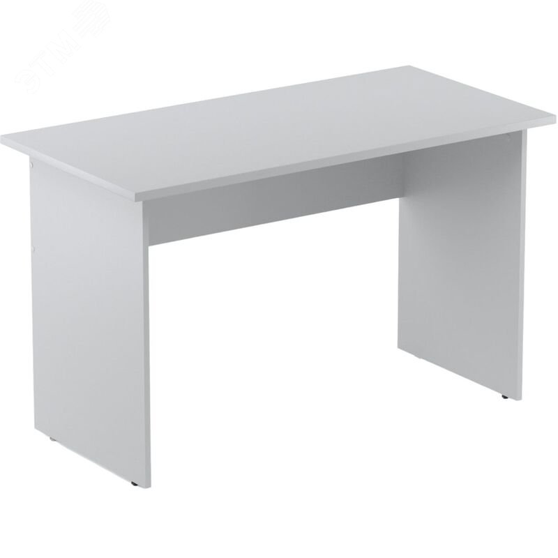 Изображение товара Стол прямой Easy One LT (серый, 1200х600х740 мм) (шт)