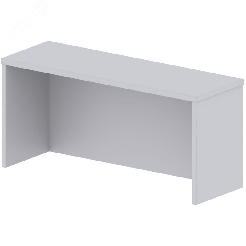 Изображение товара Надставка настольная Easy One светло-серая 900х300х472 мм для эргономики рабочего места