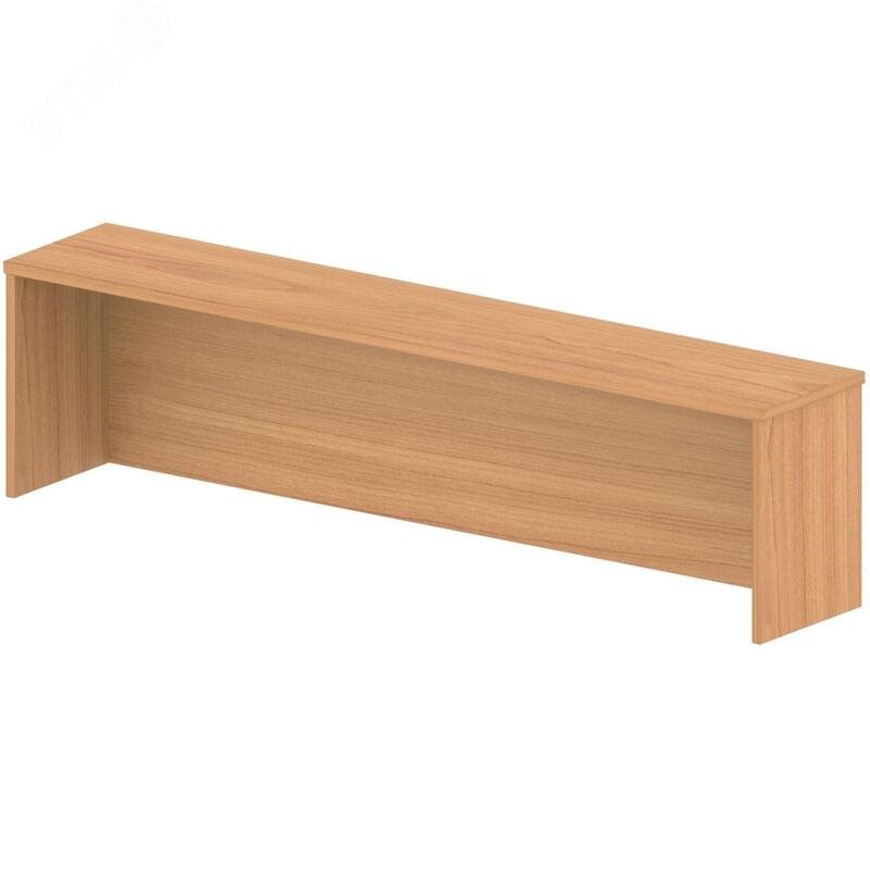 Изображение товара Надставка настольная Easy One груша ароза 1600х300х472 мм для рабочего стола