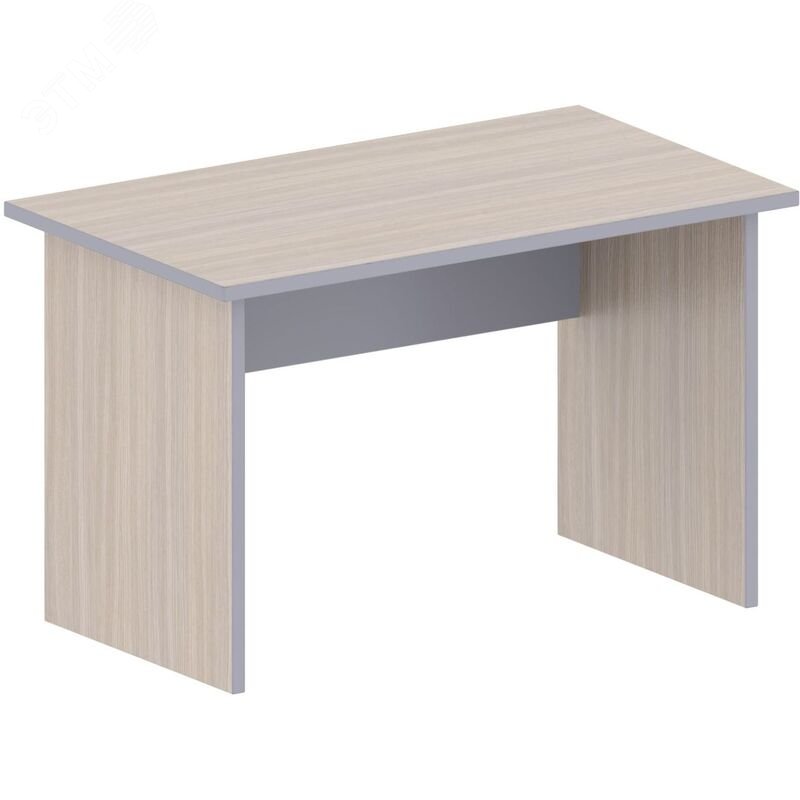 Изображение товара Стол прямой Easy Business 907432 (дуб светлый/серый, 1200х700х747 мм) (шт)