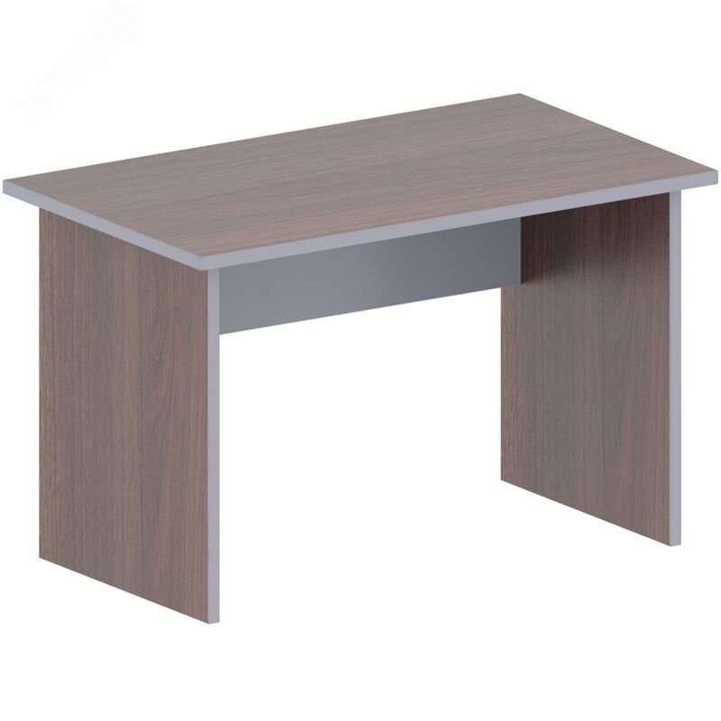 Изображение товара Стол прямой Easy Business (дуб темный/серый, 1200х700х747 мм) (шт)