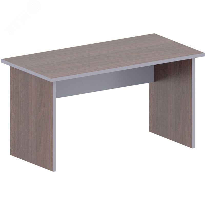 Изображение товара Стол прямой Easy Business (дуб темный/серый, 1400х700х747 мм) (шт)