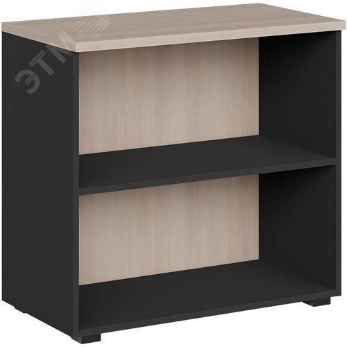 Изображение товара Стеллаж для документов K-Loft (дуб скандинавский/графит, 786х420х738 мм) (шт)