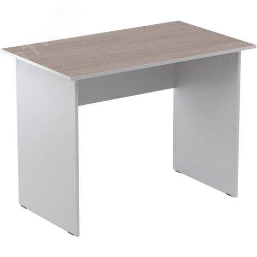 Изображение товара Стол прямой Easy Standard LT (дуб тёмный/серый, 1000х600х740 мм) (шт)