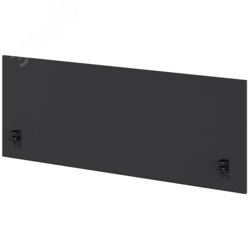 Изображение товара Экран к столу K-Loft с креплением фронтальный (графит, 1312х16х500 мм) (шт)