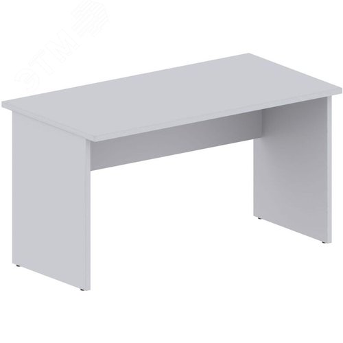Изображение товара Стол прямой Easy One (серый, 1400х730х743 мм) (шт)