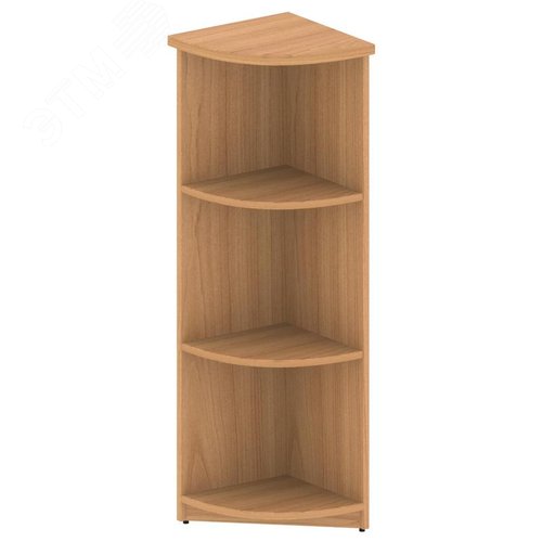 Изображение товара Стеллаж для документов Easy One угловой (груша ароза, 370x370x1229 мм) (шт)