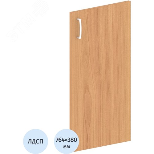 Изображение товара Дверь низкая правая Easy One ЛДСП (груша ароза, 380x764 мм) (шт)