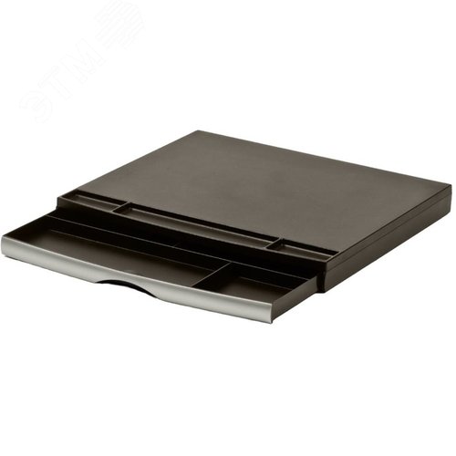 Изображение товара Подставка под монитор ProfiOffice малая до 15 кг (черный/серебристый металлик, 318х274х38 мм) (шт)