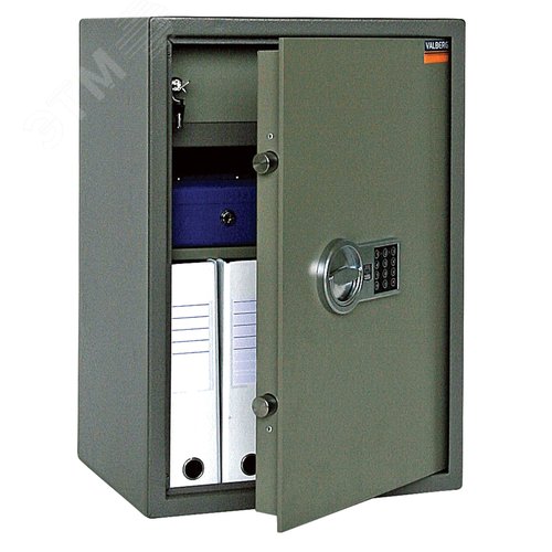 Изображение товара Сейф ''ASM-63Т EL'' (в630 х ш440 х г355 мм, 38 кг), электронный замок, трейзер, крепление к стене, полу (шт)