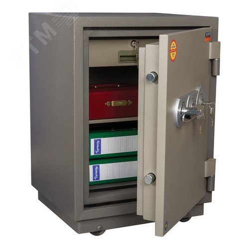 Изображение товара Сейф огнестойкий ''FRS-66Т КL'' (в672 х ш485 х г430 мм, 79кг), 2 ключевых замка, трейзер (шт)