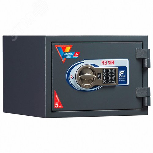 Изображение товара Сейф огневзломостойкий ''Гарант 32 EL'' (в315 х ш440 х г440 мм, 53 кг), электронный, S10299020414 (шт)