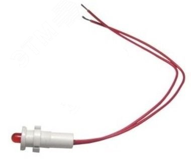 Изображение товара Лампа индикаторная Каскад-Электро СКЛ17.1-К-1-220В Красная