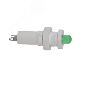Лампа СКЛ17.2Б-Л-2-220 зеленый Каскад-Электро